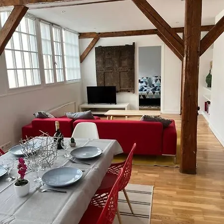 Apartmán Loft Duplex D'exception De 120m2 Paul Bert Paříž